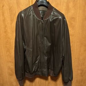 Brown bomber jacket - Ermenegildo Zenga